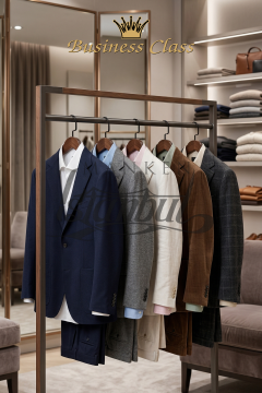 Delüks 44 CM Masif Ahşap Ceket Askısı Elbise Askısı Takım Askısı