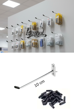 Özel Üretim Koruma Kauçuk Duvara Monte Raf Kancası