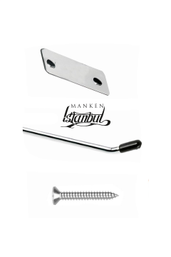 Özel Üretim Koruma Kauçuk Duvara Monte Raf Kancası