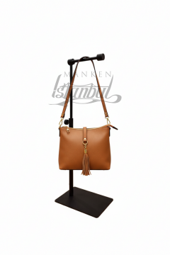 Ayarlanabilir Siyah L Çanta Standı Çanta Askısı