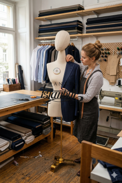 Kumaş Kafalı 38 Beden Süngerli Keten Kumaş Terzi Prova Mankeni