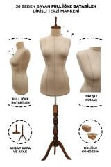 Yüksek Kalite Özel Punto Dikişli Full Sünger Terzi Mankeni