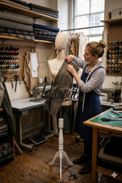 Kumaş Kafalı 38 Beden Süngerli Keten Kumaş Terzi Prova Manken