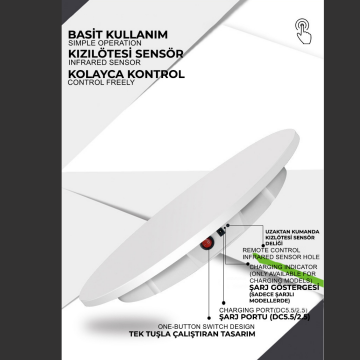 40 Cm Çap Hız Ayarlı Kumandalı Döner Platform Kiralama