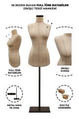Yüksek Kalite Özel Punto Dikişli Full İğne Batabilen Terzi Mankeni 40 beden