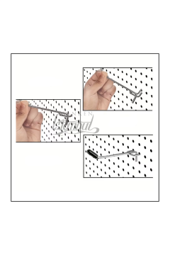 Özel Üretim Koruma Kauçuk Delikli Pano Kancası