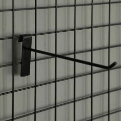 Tel Pano Kancası Siyah - 5 mm Dayanıklı Yapı