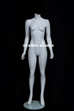 Kafasız bayan vitrin mankeni, vitrin mankenleri