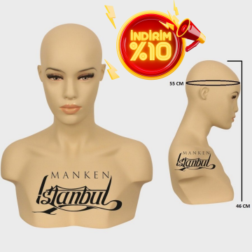 Polyester Bayan kafa mankeni, kafa mankenleri