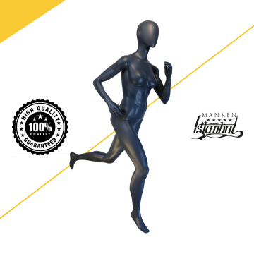 Delüx 1. Sınıf Koşan Bayan Vitrin Mankeni