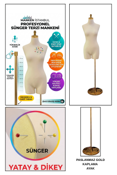 Süngerli Pantolon Giyebilen Terzi Mankeni 36 Beden