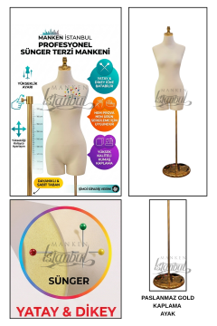 Süngerli Pantolon Giyebilen Terzi Mankeni 36 Beden