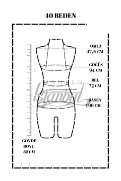 Süngerli Pantolon Giyebilen Terzi Mankeni 38-40 Beden