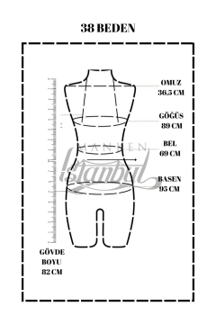 Süngerli Pantolon Giyebilen Terzi Mankeni 38-40 Beden