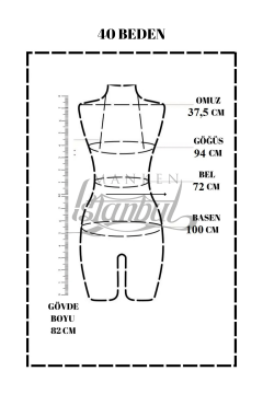 Süngerli Pantolon Giyebilen Terzi Mankeni 38-40 Beden