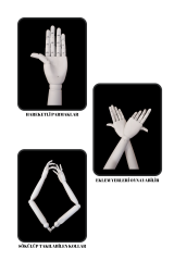 Gold Ayaklı Terzi Mankeni Vitrin Mankeni Prova Mankeni 44 beden