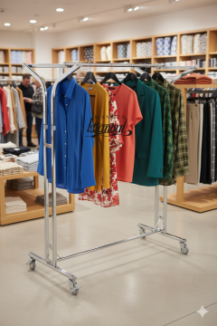 Yüksek Kalite V Ayarlı Krom Kaplama Metal Orta Stand