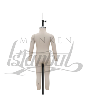 Profesyonel Çocuk Tam Boy Prova Terzi Mankeni Fit Mankeni 8 yaş