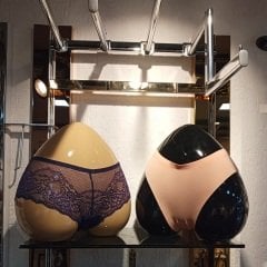 Yüksek Kalite Bayan Kilotluk-İç çamaşır mankeni Siyah