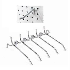 Delikli Pano Kancası Galvaniz-5 mm tel 2,5 Dip