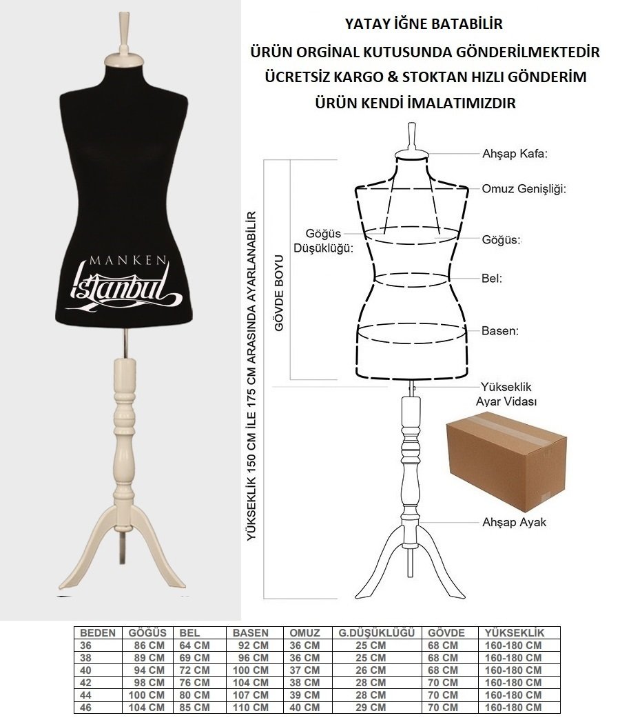 Siyah kumaşlı terzi mankeni prova mankeni vitrin mankeni