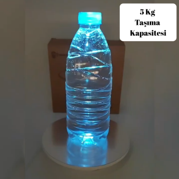 Işıklı 360 Derece Çift Yönlü Döner Platform Çekim Standı