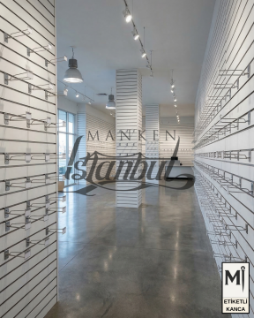 Etiketli Kanallı Pano Kancası Galvaniz