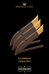 Business Class 5 Adet 44 Cm Kadife Ahşap Takım Elbise Ceket askısı 15 ADET