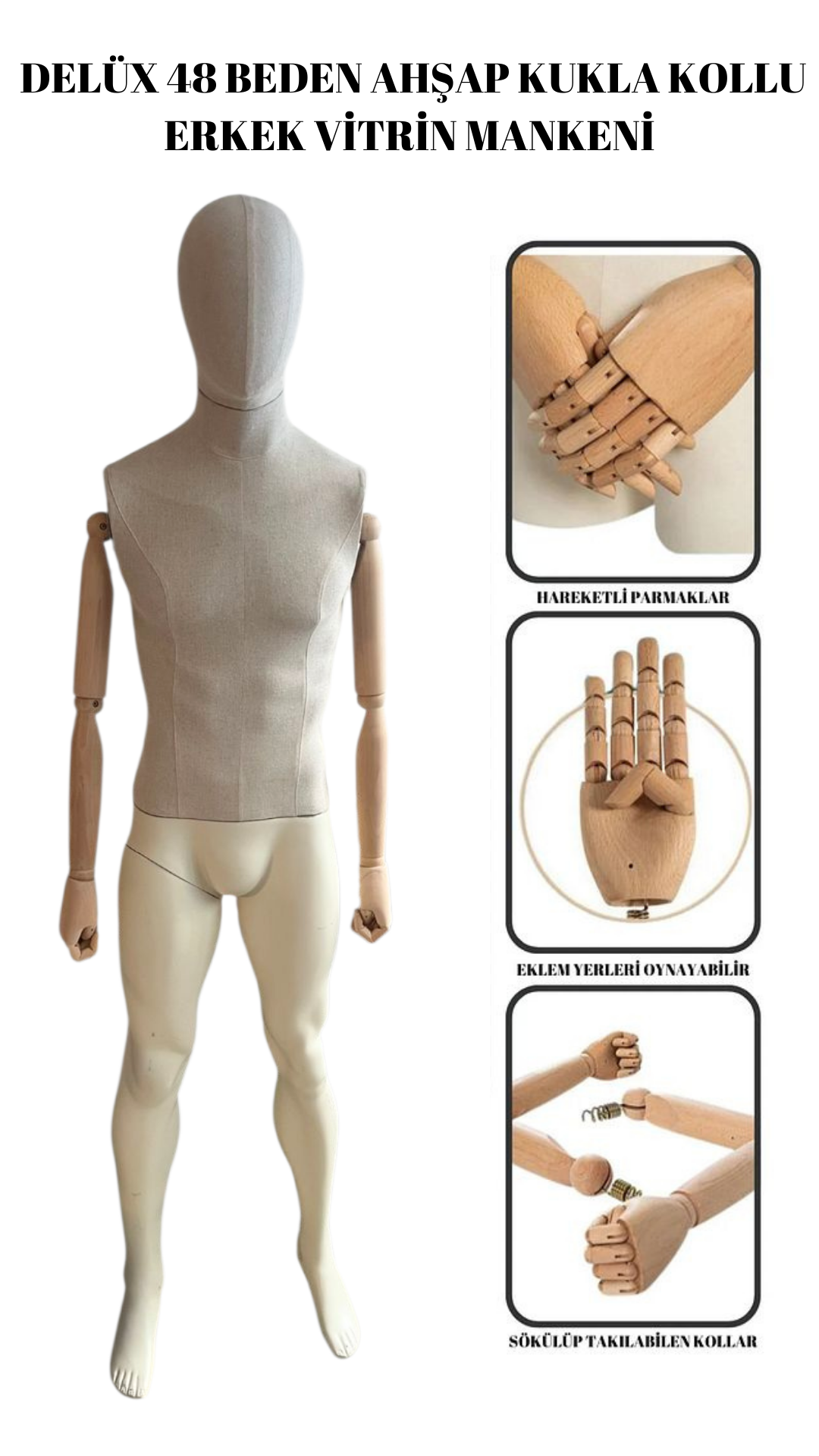 Erkek vitrin mankeni, vitrin mankenleri, cansız manken