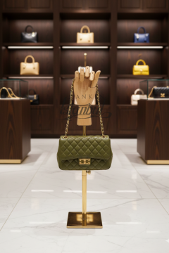 Gold Yükseklik Ayarlı Eskiz Ahşap Model El Mankeni