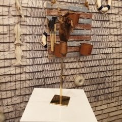 Gold Yükseklik Ayarlı Eskiz Ahşap Model El Mankeni