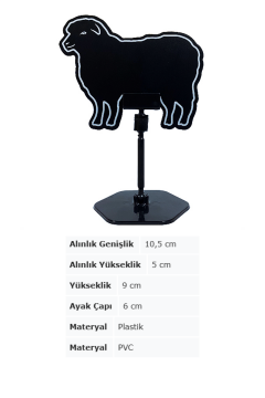 10 Adet Ayaklı Dana Kuzu Tavuk Keçi Balık Fiyat Etiketi