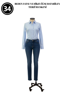 34 Beden Pantolon Giyebilen İğne Batabilen Terzi Mankeni