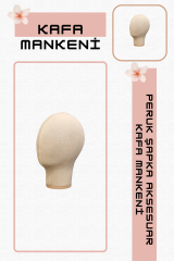 Bebek Kafa Mankeni Bebek Şapka Mankeni 06 Ay 12 Ay İçin Uygundur