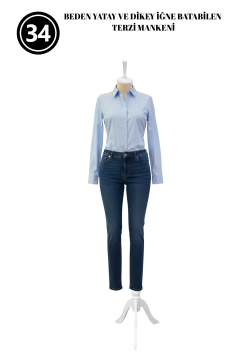 Dikiş Takım Setli 34 Beden Pantolon Giyebilen Terzi Mankeni