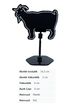 10 Adet Ayaklı Dana Kuzu Tavuk Keçi Balık Fiyat Etiketi 20 adet - KEÇİ