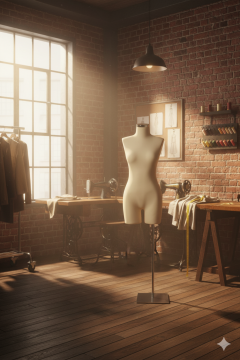 Dikiş Takım Setli 34 Beden Pantolon Giyebilen Terzi Mankeni