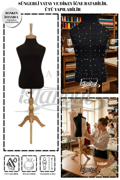 Çocuk terzi mankeni prova mankeni vitrin mankeni