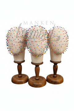 Dik Ve Yatay İğne Batabilen Bayan Kumaş Kaplı Kafa Mankeni