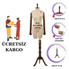 38 Beden Süngerli Kollu Pantolon Giyebilen Terzi Mankeni