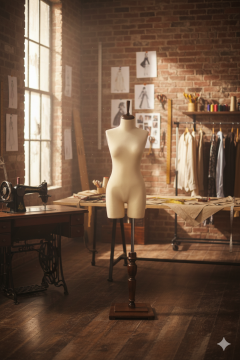 Dikiş Takım Setli 34 Beden Pantolon Giyebilen Terzi Mankeni