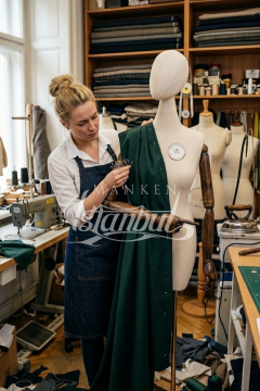 38 Beden Pantolon Giyebilen Ahşap Kollu Terzi Mankeni Vitrin Mankenİ