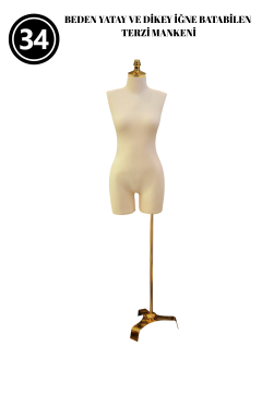 Dikiş Takım Setli 34 Beden Pantolon Giyebilen Terzi Mankeni