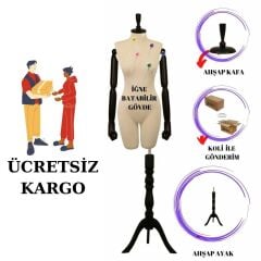 38 Beden Süngerli Kollu Pantolon Giyebilen Terzi Mankeni