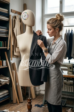 38 Beden Pantolon Giyebilen Terzi Mankeni Vitrin Mankeni