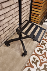 Tel Kafa Keten Kumaş Ahşap Kollu Erkek Terzi Mankeni