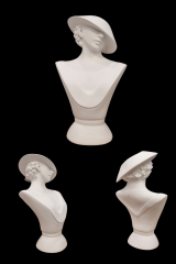 Şık ve Çekici Kuyumcu Vitrin Mankeni - Kolye ve Küpe Sergileme Standı