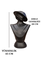 Şık ve Çekici Kuyumcu Vitrin Mankeni - Kolye ve Küpe Sergileme Standı