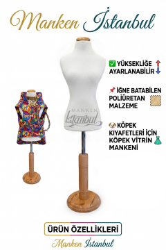 Köpek Vitrin Mankeni - Pet Manken - Köpek Manken