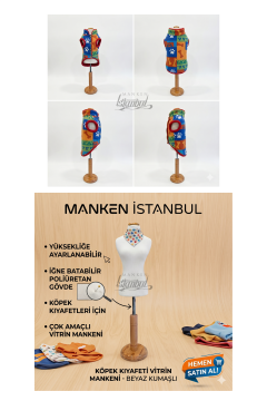 Köpek Vitrin Mankeni - Pet Manken - Köpek Manken